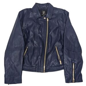 New York & Company Women's Dark Blue Jacket